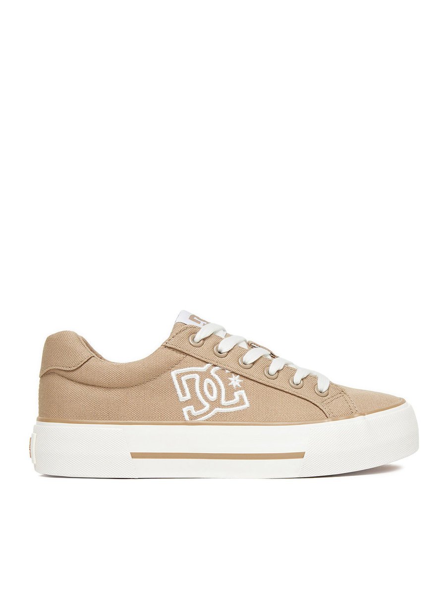 Dc Shoes Tenisówki Damskie Beżowy SS25-3C098