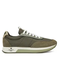Sneakersy damskie - Sneakersy Weekend Max Mara 2515761074650 Khaki - miniaturka - grafika 1