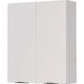 Szafki łazienkowe - Biała szafka łazienkowa wisząca 60x72 Victa Gante - miniaturka - grafika 1