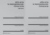 E-booki - prawo - Apelacja w postępowaniu cywilnym. Komentarz. Orzecznictwo - miniaturka - grafika 1