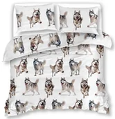 Pościel - Pościel Z Mikrofibry 160X200 Husky 20360 - miniaturka - grafika 1