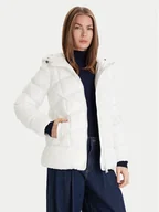 Kurtki damskie - Geox Kurtka zimowa Anylla W4628P T3144 F1680 Biały Regular Fit - miniaturka - grafika 1