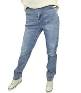 Spodnie damskie - Spodnie jeansowe damskie Jeansy klasyczne jasnoniebieskie CALLIE-42 - miniaturka - grafika 1