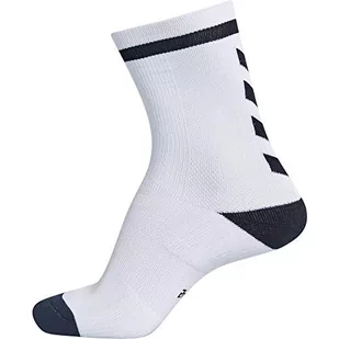 Hummel Elite Indoor Sock Low skarpety uniseks biały biały i czarny 43-45 204043-9124 - Skarpetki damskie - miniaturka - grafika 1