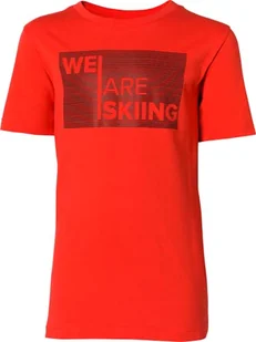 ATOMIC RS KIDS T-SHIRT - T-shirty w kolorze czerwonym - trwała i wygodna koszulka - koszulki z nadrukiem dla dzieci - lekka koszulka z krótkim rękawem - top dla dziewcząt i chłopców, czerwony, m - Koszulki i topy damskie - miniaturka - grafika 1
