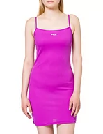 Sukienki - Fila Damska, obcisła sukienka z paskiem, na co dzień, Fioletowy kwiat kaktusa, XS - miniaturka - grafika 1