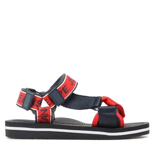 Sandały Pepe Jeans Pool Tape B PBS70056 Czerwony - Buty dla chłopców - miniaturka - grafika 1