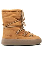 Śniegowce damskie - Moon Boot Śniegowce Ltrack Suede 24500100001 Brązowy - miniaturka - grafika 1