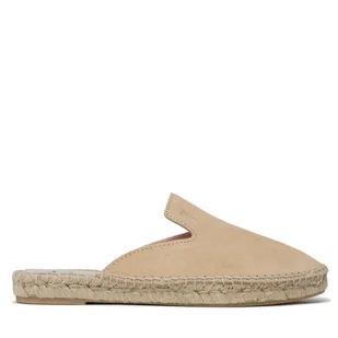 Espadryle Manebi Suede Mules M 1.1 M0 Beżowy - Espadryle damskie - miniaturka - grafika 1