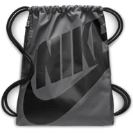 Plecaki worki - Nike, Worek, Heritage Gymsack BA5351 009, szary - miniaturka - grafika 1