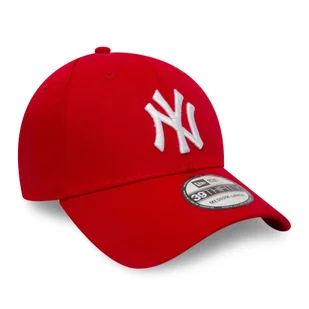 Czapka z daszkiem New Era League Essential 39Thirty New York Yankees red WYSYŁKA W 24H 30 DNI NA ZWROT - Czapki damskie - miniaturka - grafika 1