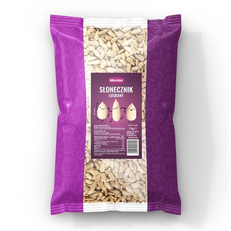 Moreso X SŁONECZNIK łuskany 1kg