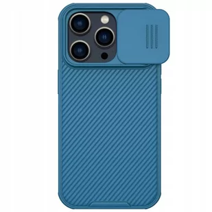 Nillkin CamShield Pro Case etui iPhone 14 Pro pancerny pokrowiec osłona na aparat kamerę niebieski - Etui i futerały do telefonów - miniaturka - grafika 1