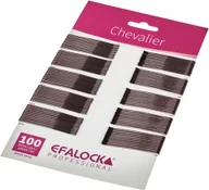 Ozdoby do włosów - Efalock Chevalier, wsuwki do włosów, 7cm, 100szt., brązowy - miniaturka - grafika 1