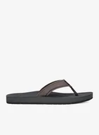 Klapki i japonki damskie - Japonki Teva ReFlip Leather - dark gull grey - miniaturka - grafika 1