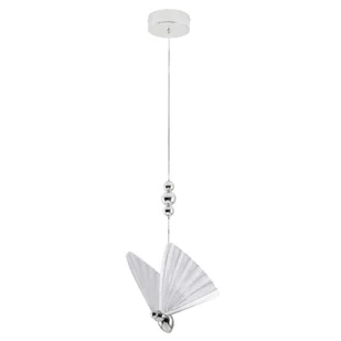 Mariposa lampa wisząca 1xLED/8W chrom LP-1715/1P CH - Lampy sufitowe - miniaturka - grafika 1