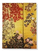 Notesy i bloczki - PETER PAUPER PRESS Notatnik zamykany Japoński Parawan - - miniaturka - grafika 1