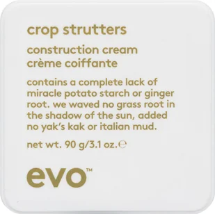 Evo Style Crop Strutters Construction Cream - Krem do stylizacji włosów 90 g - Kosmetyki do stylizacji włosów - miniaturka - grafika 1