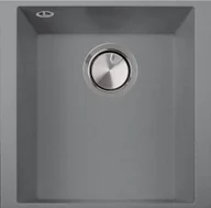 Zlewozmywaki - Zlew PLADOS ONE 4110-U TITANIUM METAL (szary metalik 42) (ON4110ST42) - miniaturka - grafika 1
