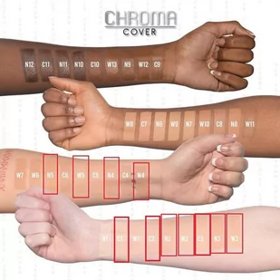 BPerfect Chroma Cover Matte Foundation Podkład Matujący C3 30ml - Podkłady do twarzy - miniaturka - grafika 3