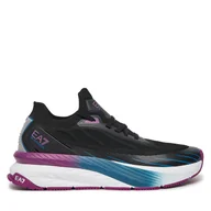 Sneakersy męskie - Sneakersy EA7 Emporio Armani X8X176 XK377 T986 Czarny - miniaturka - grafika 1