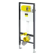 Stelaże i zestawy podtynkowe do WC - Viega Prevista Dryzestaw stelaż do WC + mocowania + przycisk biały + toaleta WC krótka 48x37 cm Rimless bez kołnierza z deską wolnoopadającą biały 771973+773793+678630+45300900A1 - odbiór osobisty: Kraków, Warszawa - miniaturka - grafika 1