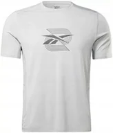 Koszulki męskie - REEBOK - KOSZULKA MĘSKA TS AC GRAPHIC TEE IC5036 SZARA SPORTOWA - miniaturka - grafika 1