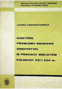 Niektóre problemy naukowe grecystyki - Biznes - miniaturka - grafika 1
