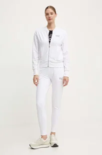 EA7 Emporio Armani dres sportowy kolor biały TJFQZ.8NTV60 - Dresy damskie - miniaturka - grafika 1