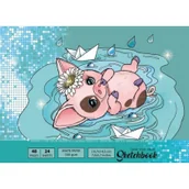 Szkolne artykuły papiernicze - Fresh Szkicownik 19.7 x 14.5 cm 48 kartek - miniaturka - grafika 1