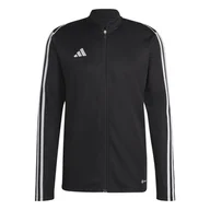 Bluzy sportowe męskie - Męska Bluza ADIDAS TIRO23 L TR JKT HS7231 – Czarny - miniaturka - grafika 1