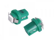 Żarówki samochodowe - Vision Żarówka VISION T5 BAX B8.5d 12V 1x 5050 SMD LED zielona 2 szt WE24-9867 - miniaturka - grafika 1