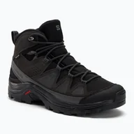 Buty trekkingowe męskie - Buty trekkingowe męskie Salomon Quest Rove GTX black/phantom/magnet - miniaturka - grafika 1
