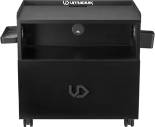 Ultradesk CRATE szafka uniwersalna, czarna - Szafki biurowe - miniaturka - grafika 1