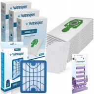 Worki do odkurzaczy - Zestaw Worki Do Odkurzacza Wessper Homeline Safbag Do Zelmer 12 Szt. + Filtr, 3 Szt. + Filtr Hepa + Zapach - miniaturka - grafika 1