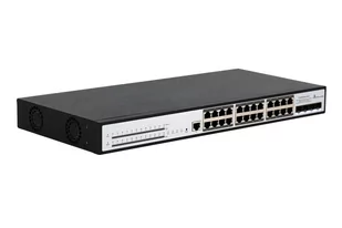 EXTRALINK CHIRON PRO 24 GE PORTS POE 802.3AF/AT MANAGED SWITCH, POWER 370W, 4X 10GE/GE SFP+ - Akcesoria do monitoringu - miniaturka - grafika 4