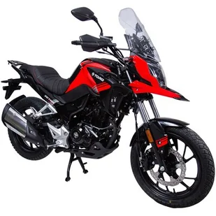Motocykl TORQ Zetra ADV 125 124.4cm3 11l Czarno-czerwony ZET125ADV - Skutery - miniaturka - grafika 1