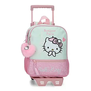 Hello Kitty Paris Bagaż, Torba kurierska Dziewczyny, Różowy, Mochila Preescolar Adaptable a Carro, Plecak przedszkolny dostosowany do wózka - Plecaki szkolne i tornistry - miniaturka - grafika 1