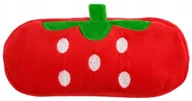 Kosmetyczki, organizery i kuferki - Piórnik Saszetka Kosmetyczka Pluszowa Truskawka - miniaturka - grafika 1