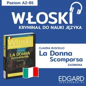 Audiobooki do nauki języków - La donna scomparsa. Włoski z kryminałem. Słowniczek - miniaturka - grafika 1