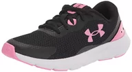 Buty dla dziewczynek - Under Armour UA GGS Surge 3, Trampki do biegania Dziewczyny, czarny, 38.5 EU - miniaturka - grafika 1