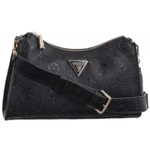 Torebka Cresidia Top Zip Shoulder Bag HWPG93 49180 Black (GU686-a) Guess - Torebki damskie - miniaturka - grafika 1
