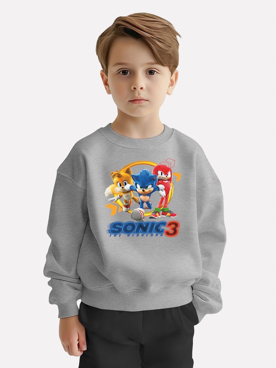 BLUZA DZIECIĘCA SONIC 3 146-152 MŁODZIEŻOWA WZORY PREZENT JAKOŚĆ