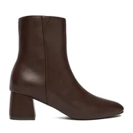 Botki damskie - Botki JENNY CEO-CD240148-1 Brązowy - miniaturka - grafika 1