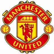 Naklejki na ścianę - Manchester United logo naklejka na ścianę 100cm - miniaturka - grafika 1