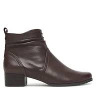 Botki damskie - Botki Caprice 9-25358-41 Brązowy - miniaturka - grafika 1