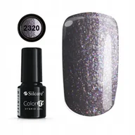 Lakiery hybrydowe - Silcare Lakier hybrydowy Color it! Premium Silver 2320 6g - miniaturka - grafika 1