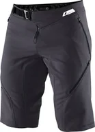 Spodenki rowerowe - 100% Szorty męskie 100% AIRMATIC Shorts charcoal roz. 34 48 EUR NEW 2021 - miniaturka - grafika 1