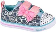 Buty dla dziewczynek - Skechers Sparkle Lite-Lil Heartsland 314754N-DMLT Rozmiar: 23 - miniaturka - grafika 1