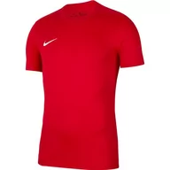 Odzież sportowa dziecięca - Nike, Koszulka dziecięca, Park VII Boys BV6741 657, czerwony, rozmiar XS - miniaturka - grafika 1